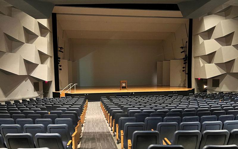 Ritsche Auditorium stage