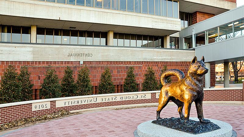 Centennial Hall and Husky Plaza